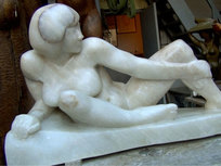 La femme sculptée par Michel Pigeon