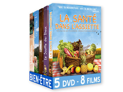 Coffret 5 DVD "Bien-être"