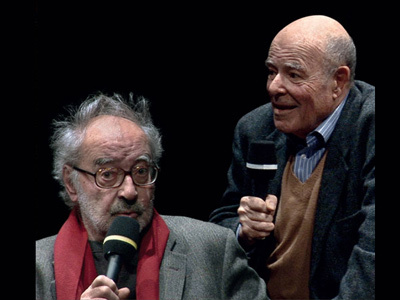 Marcel Ophuls et Jean-Luc Godard, la rencontre de Saint-Gervais