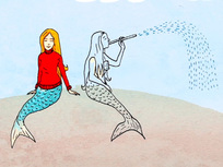 Mes p'tits docs illustrés : La légende des sirènes océanes