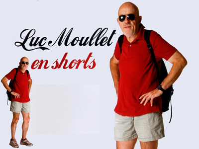 Luc Moullet en shorts
