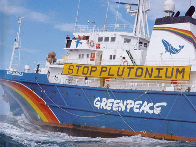 Greenpeace : Opération Plutonium