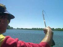 Technique de pêche à la mouche en réservoir